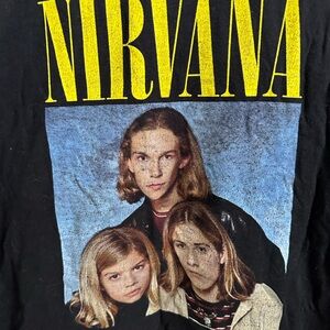Nirvana / Hanson Satirical Graphic T-Shirt